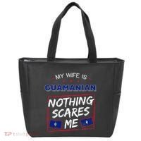 My Wife Is Guamanian Guam Chamorro Tote Bag thumb 0