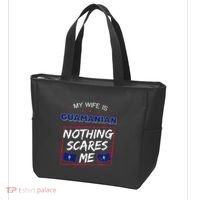 My Wife Is Guamanian Guam Chamorro Tote Bag thumb 3