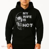 My Wife Is Psychotic Hot Hoodie thumb 2