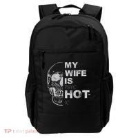 My Wife Is Psychotic Hot Backpack thumb 0
