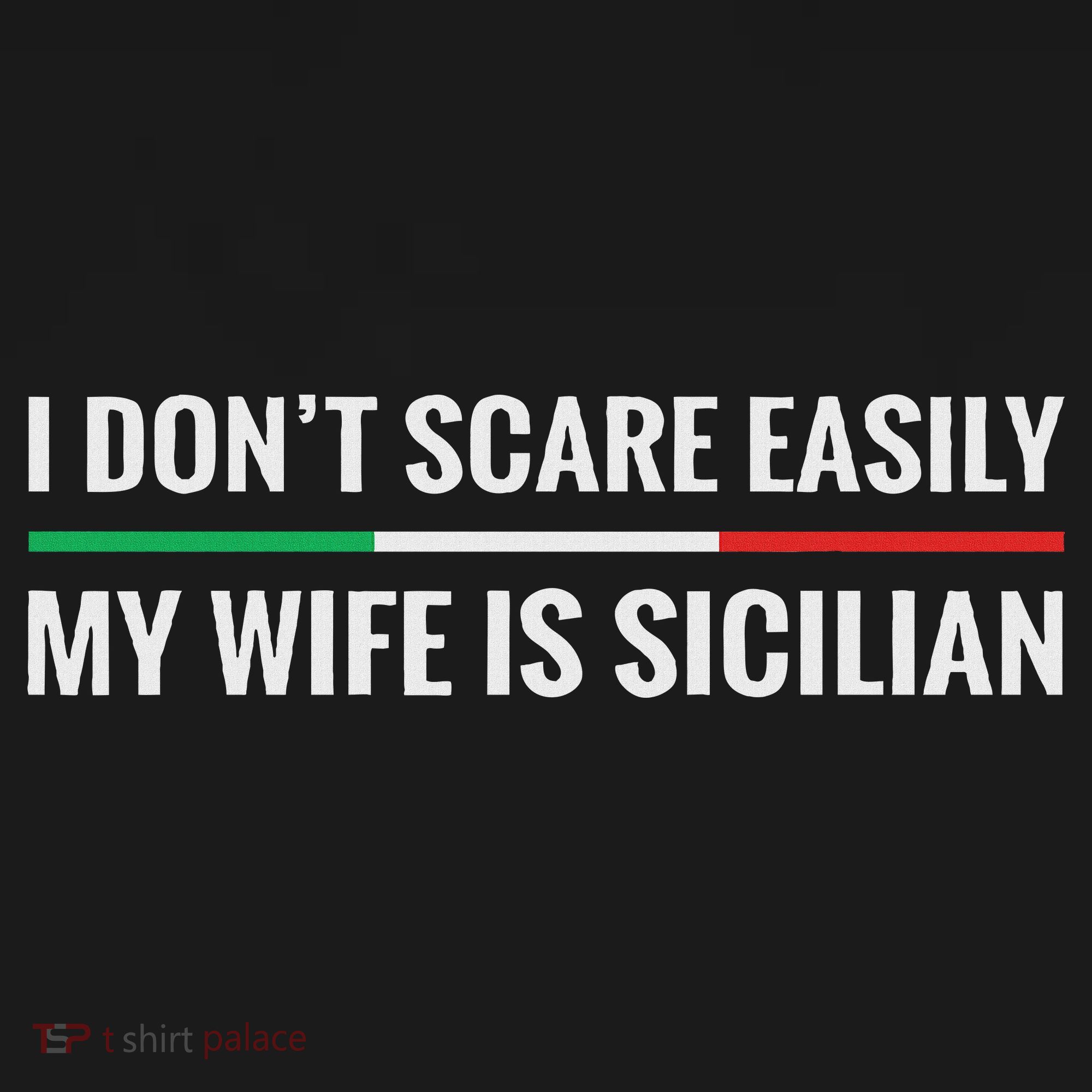 My Wife Is Sicilian Funny Italian American Sicily Gift Mousepad