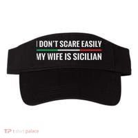 My Wife Is Sicilian Funny Italian American Sicily Gift Visor thumb 0