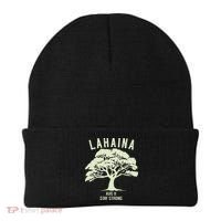 Maui Wildfire Lahaina Survivor Maui Hawaii Strong Beanie thumb 0