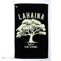 Maui Wildfire Lahaina Survivor Maui Hawaii Strong Golf Towel thumb 0