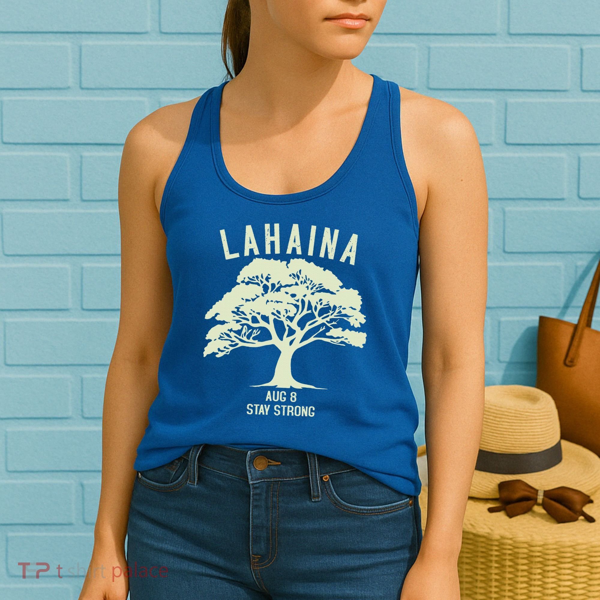 Maui Wildfire Lahaina Survivor Maui Hawaii Strong Women's Tank Top
