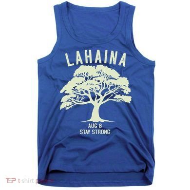 Maui Wildfire Lahaina Survivor Maui Hawaii Strong Tank Top