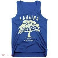 Maui Wildfire Lahaina Survivor Maui Hawaii Strong Tank Top thumb 0