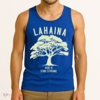 Maui Wildfire Lahaina Survivor Maui Hawaii Strong Tank Top thumb 3