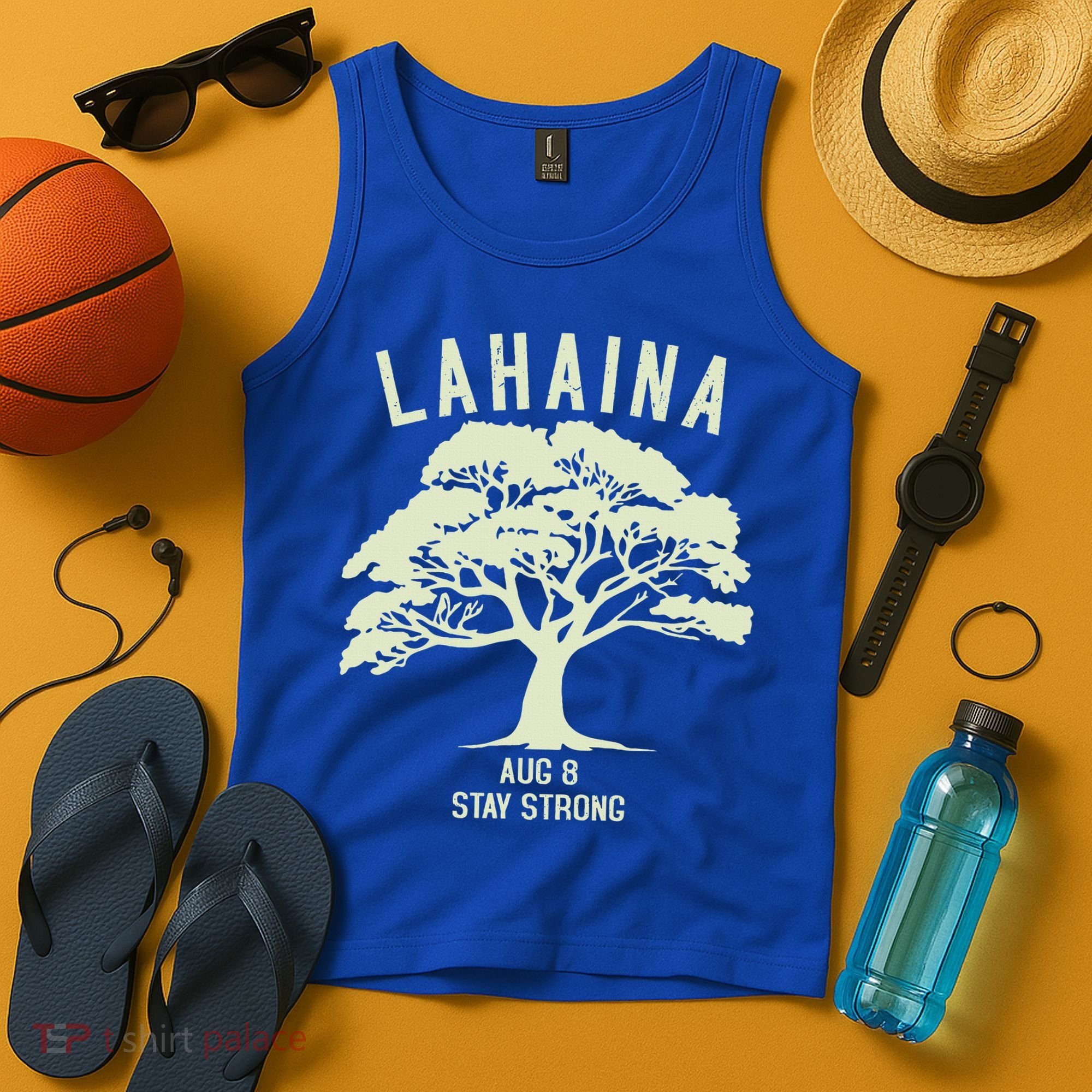 Maui Wildfire Lahaina Survivor Maui Hawaii Strong Tank Top