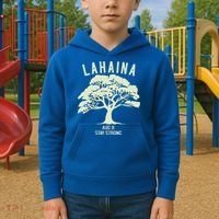 Maui Wildfire Lahaina Survivor Maui Hawaii Strong Kids Hoodie thumb 2