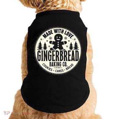 Made With Love Gingerbread Baking Co Doggie Tank