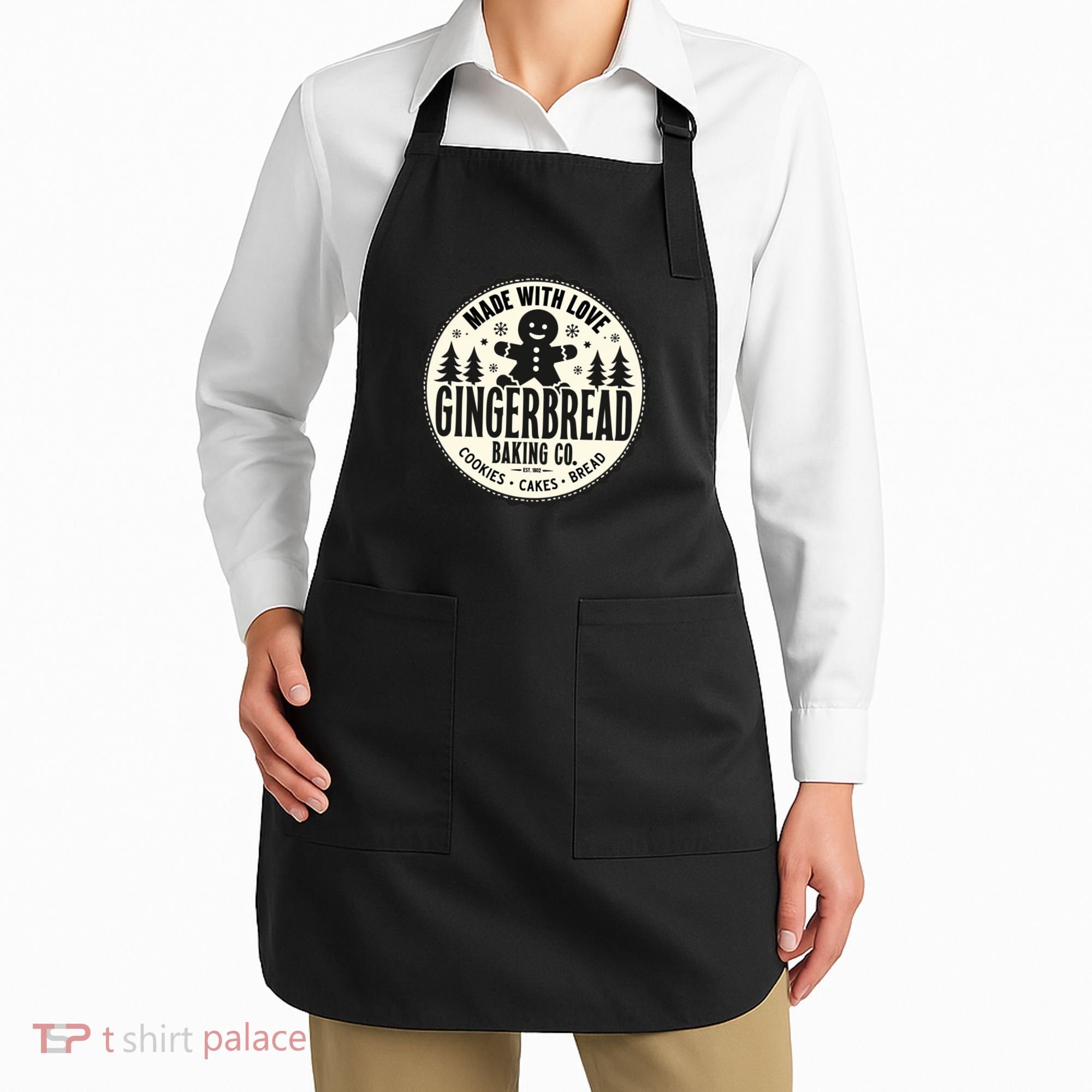 Made With Love Gingerbread Baking Co Apron