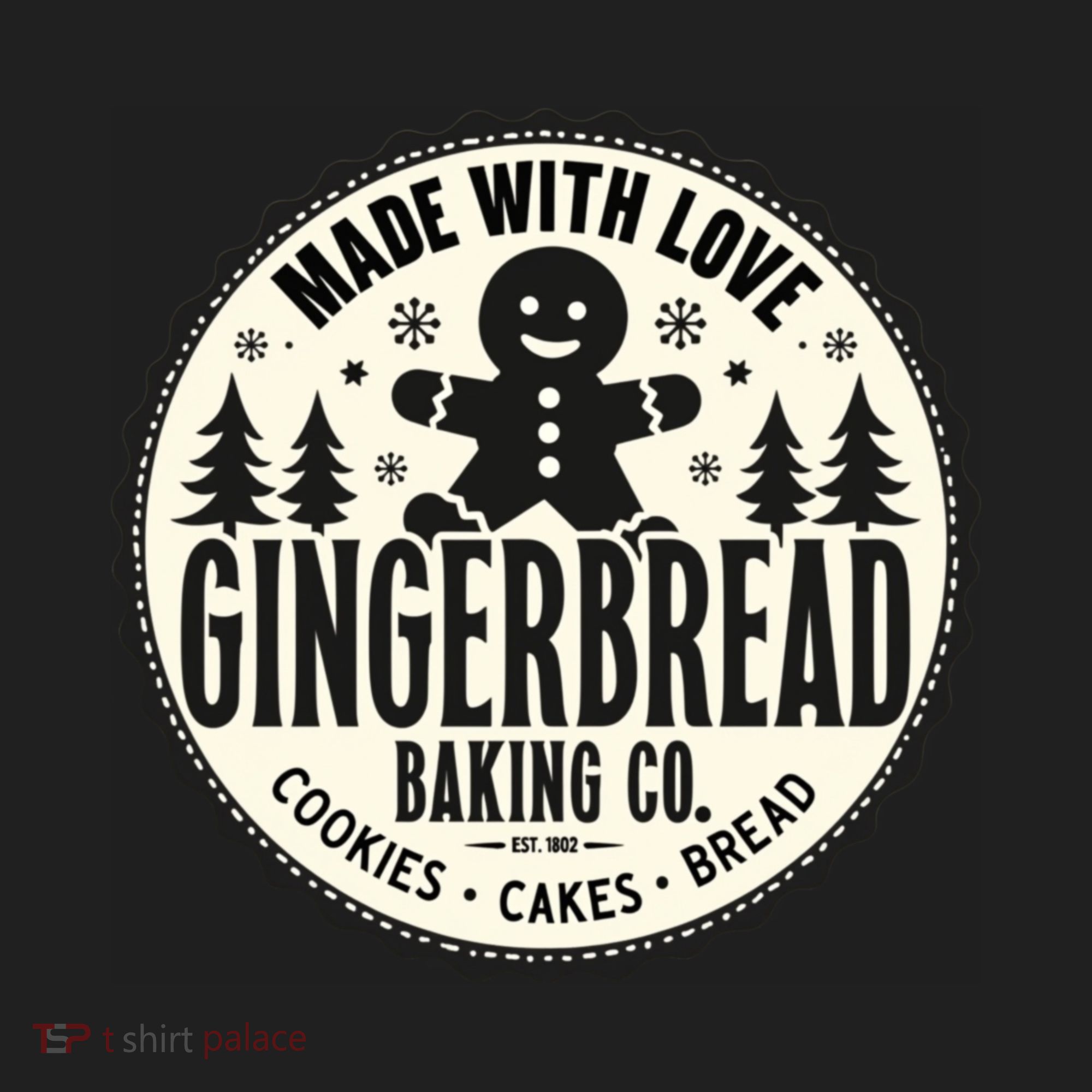 Made With Love Gingerbread Baking Co Hat