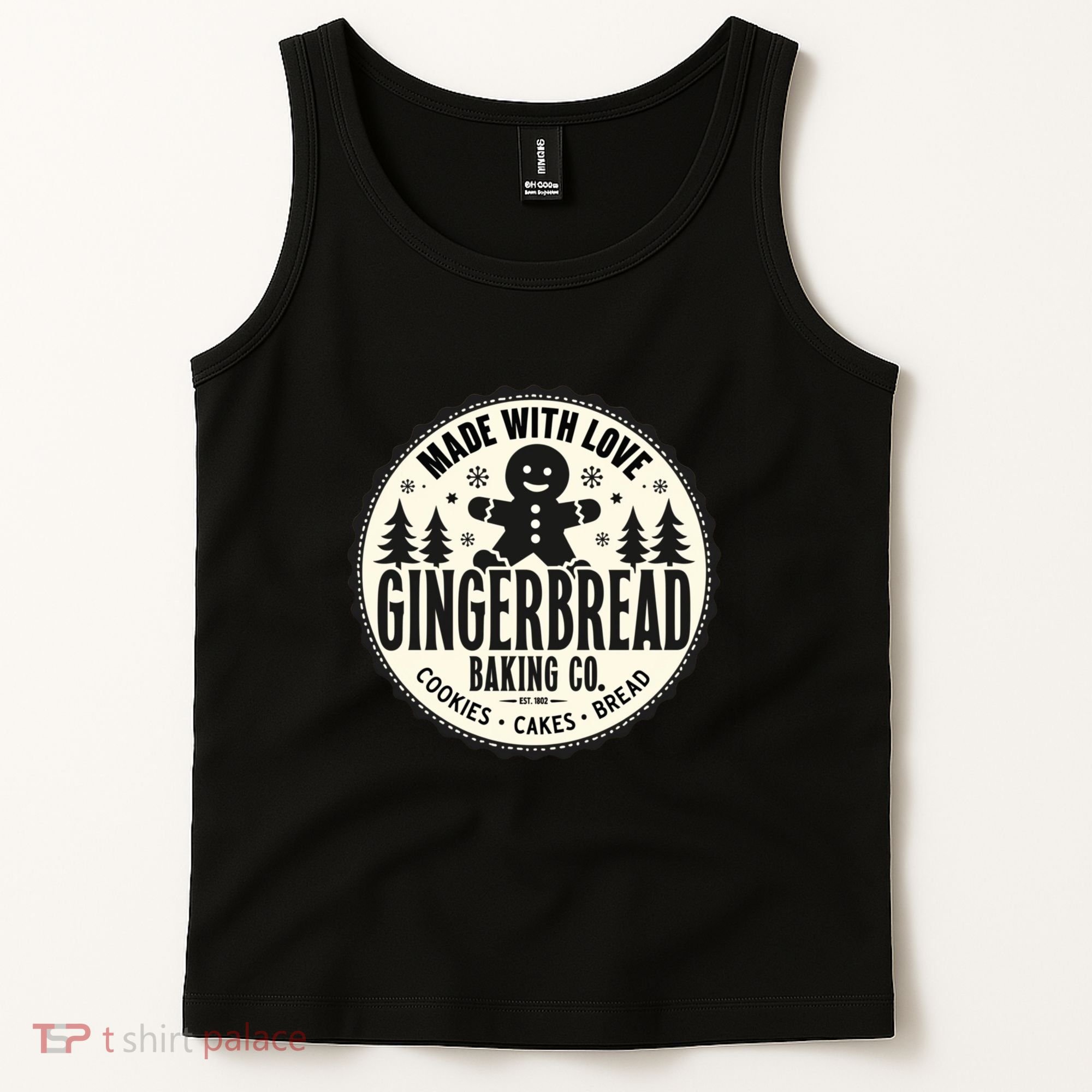Made With Love Gingerbread Baking Co Tank Top
