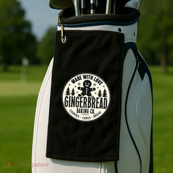 Made With Love Gingerbread Baking Co Golf Towel
