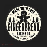 Made With Love Gingerbread Baking Co Golf Towel thumb 3