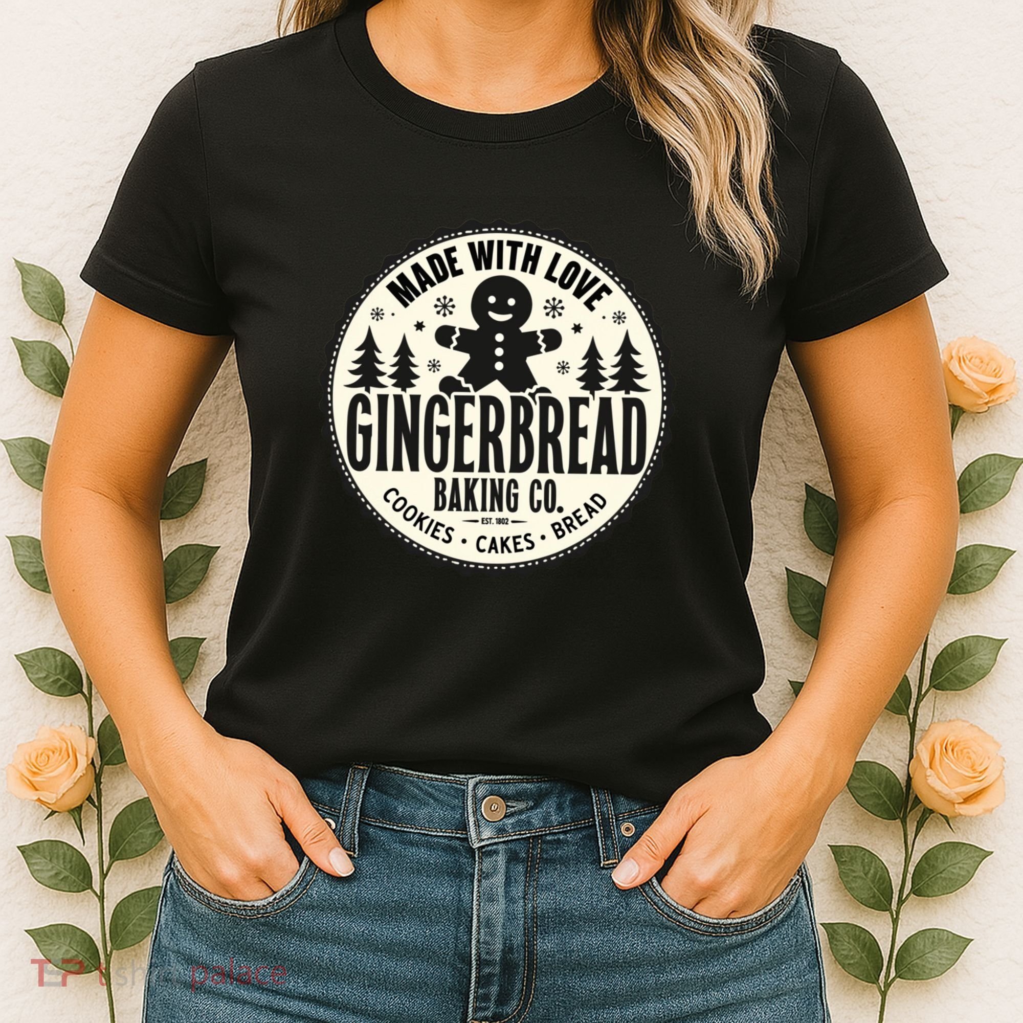 Made With Love Gingerbread Baking Co Women's T-Shirt