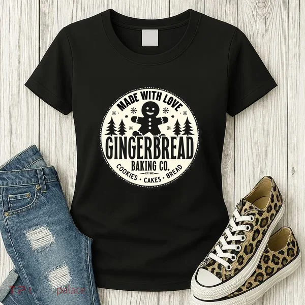 Made With Love Gingerbread Baking Co Women's T-Shirt