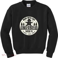 Made With Love Gingerbread Baking Co Kids Sweatshirt thumb 0
