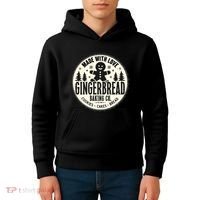 Made With Love Gingerbread Baking Co Kids Hoodie thumb 4