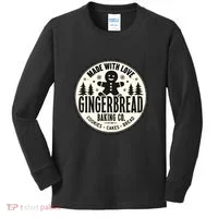 Made With Love Gingerbread Baking Co Kids Long Sleeve Shirt thumb 0