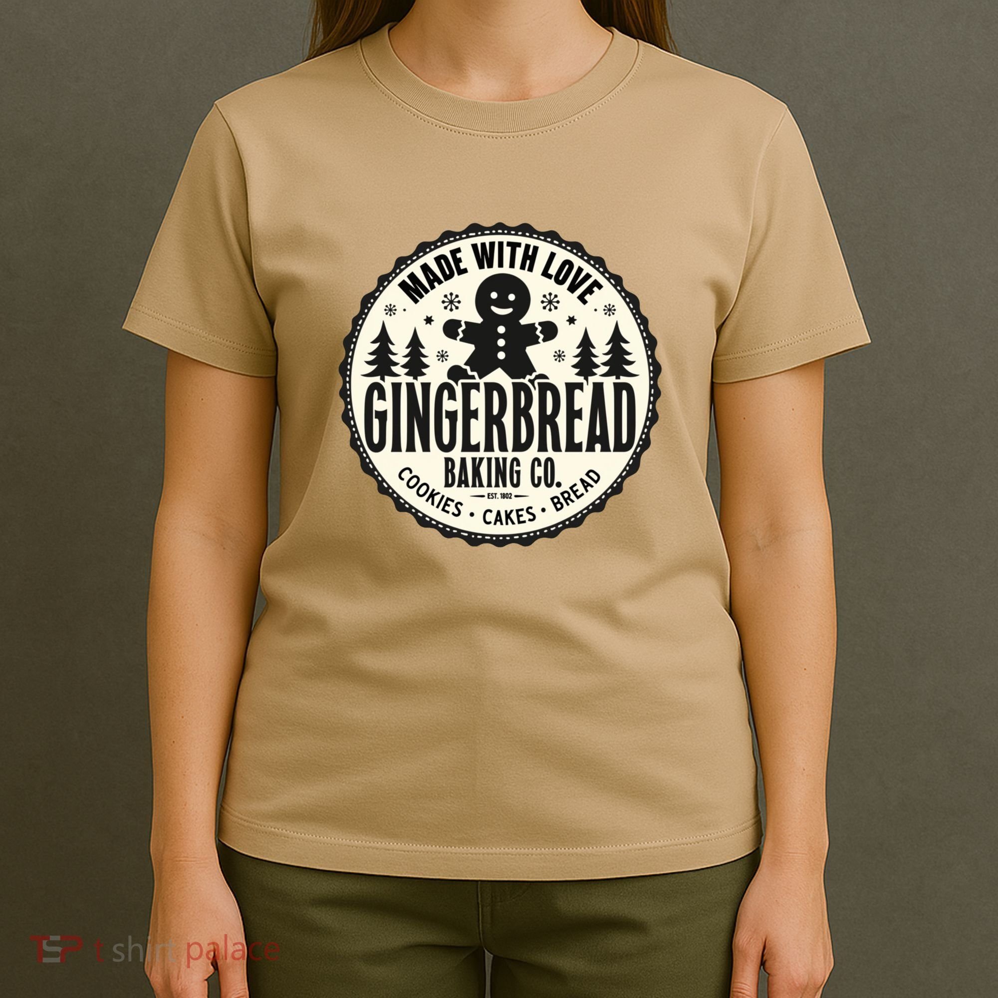 Made With Love Gingerbread Baking Co T-Shirt