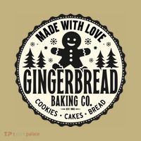 Made With Love Gingerbread Baking Co Button thumb 1