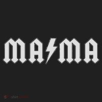 Mama With Lightning Bolt Rock And Roll Mom Tumbler thumb 3