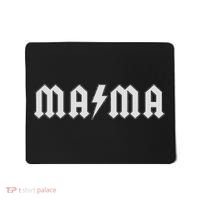 Mama With Lightning Bolt Rock And Roll Mom Mousepad thumb 0