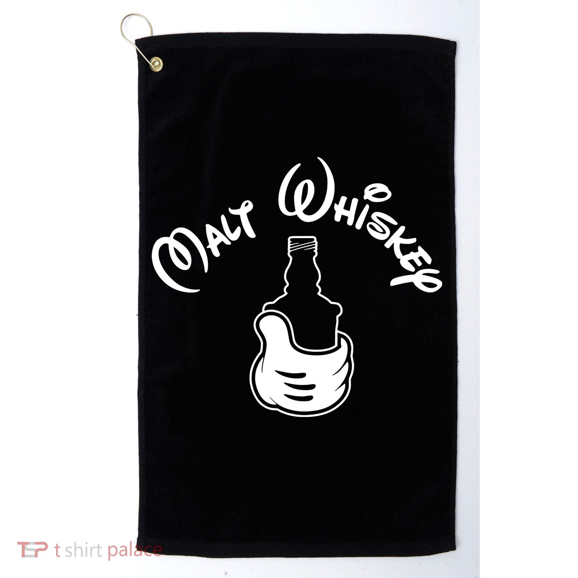 Malt Whiskey Golf Towel