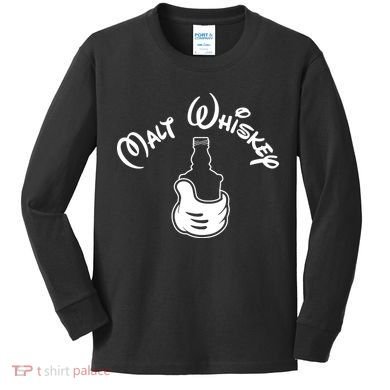 Malt Whiskey Kids Long Sleeve Shirt