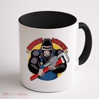 Monkey Wrench Mechanic Grease Monkey Car Repair Technician Cute Gift Coffee Mug thumb 1