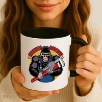 Monkey Wrench Mechanic Grease Monkey Car Repair Technician Cute Gift Coffee Mug thumb 3