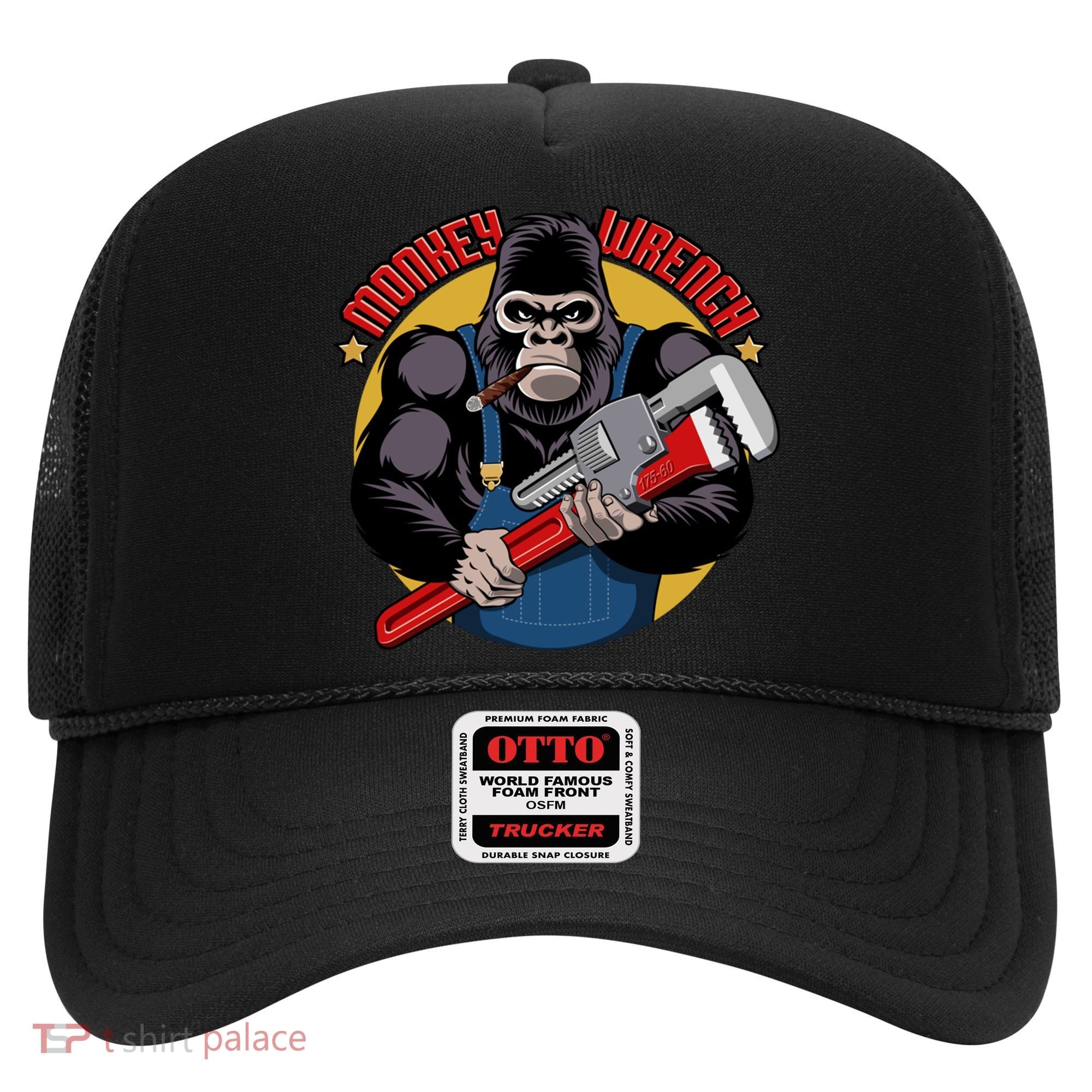 Monkey Wrench Mechanic Grease Monkey Car Repair Technician Cute Gift Hat