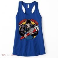 Monkey Wrench Mechanic Grease Monkey Car Repair Technician Cute Gift Women's Tank Top thumb 0