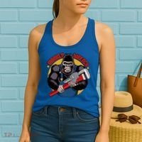 Monkey Wrench Mechanic Grease Monkey Car Repair Technician Cute Gift Women's Tank Top thumb 2