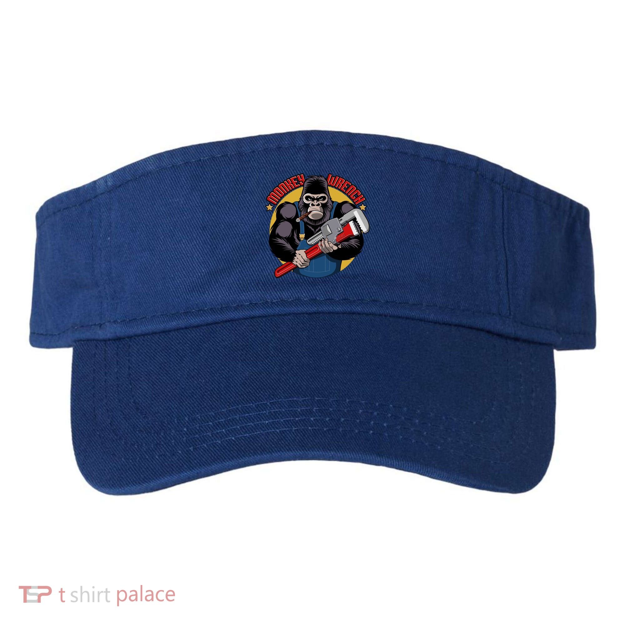 Monkey Wrench Mechanic Grease Monkey Car Repair Technician Cute Gift Visor