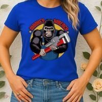 Monkey Wrench Mechanic Grease Monkey Car Repair Technician Cute Gift Women's T-Shirt thumb 2
