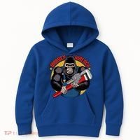 Monkey Wrench Mechanic Grease Monkey Car Repair Technician Cute Gift Kids Hoodie thumb 0
