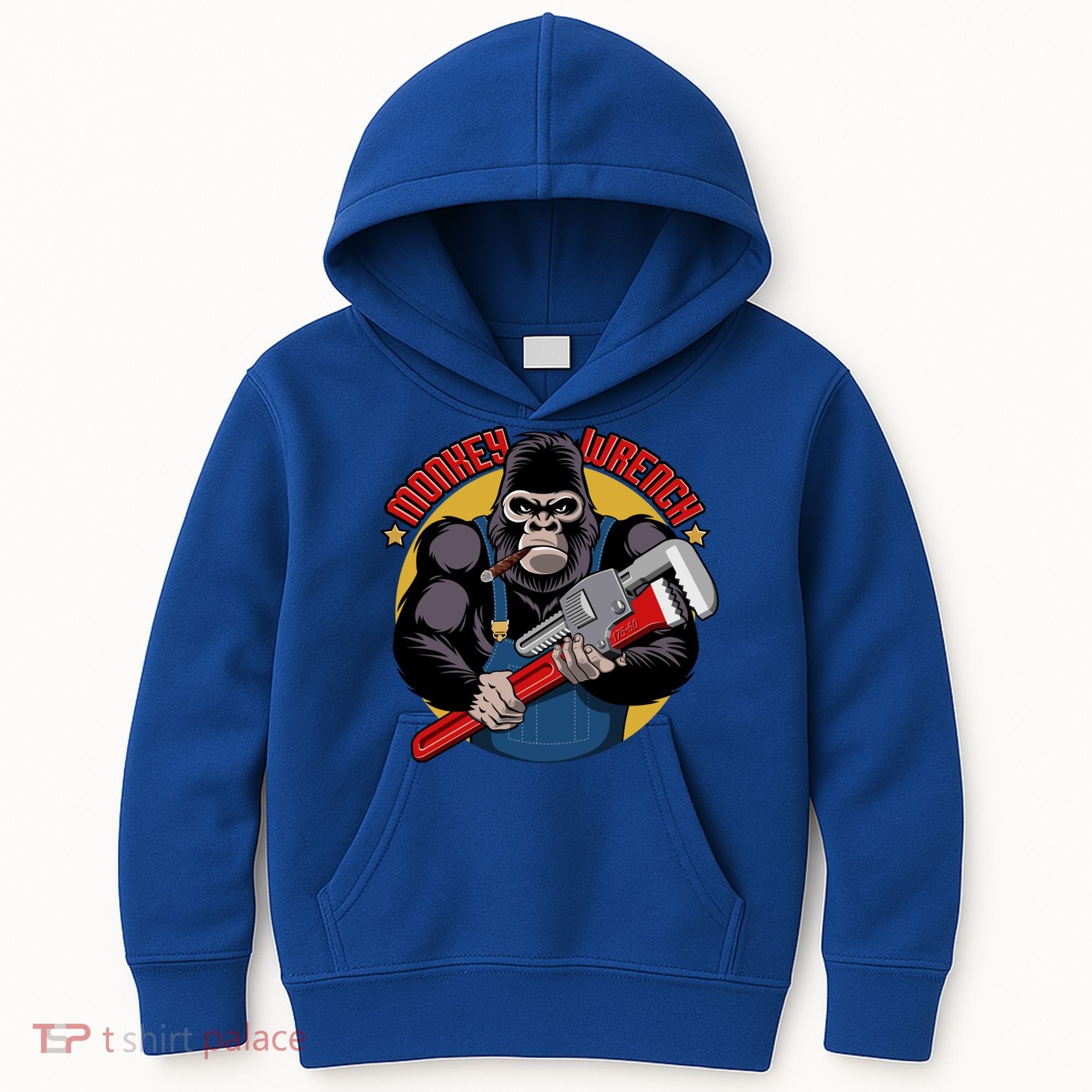 Monkey Wrench Mechanic Grease Monkey Car Repair Technician Cute Gift Kids Hoodie