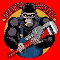 Monkey Wrench Mechanic Grease Monkey Car Repair Technician Cute Gift Santa Hat thumb 1