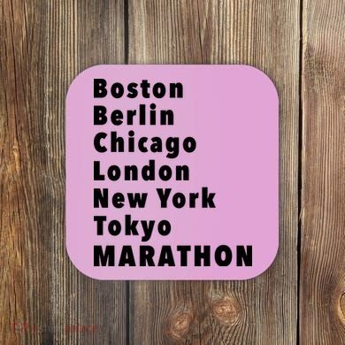 Marathon Wishlists Coaster