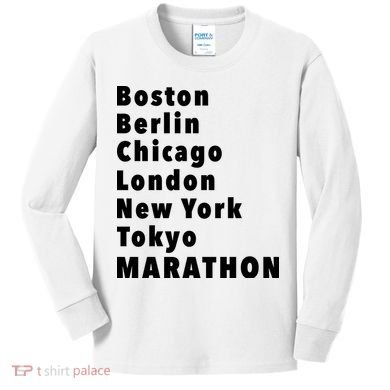 Marathon Wishlists Kids Long Sleeve Shirt