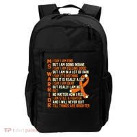 Ms Warrior Multiple Sclerosis Awareness Graphic Gift Backpack thumb 0