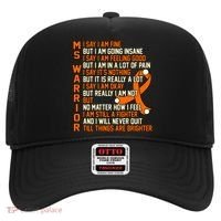 Ms Warrior Multiple Sclerosis Awareness Graphic Gift Hat thumb 0