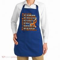 Ms Warrior Multiple Sclerosis Awareness Graphic Gift Apron thumb 2