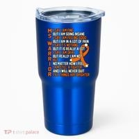 Ms Warrior Multiple Sclerosis Awareness Graphic Gift Tumbler thumb 0
