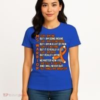 Ms Warrior Multiple Sclerosis Awareness Graphic Gift Women's T-Shirt thumb 4