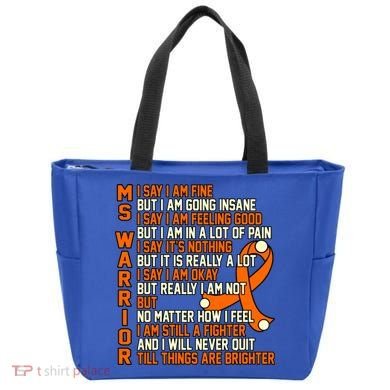 Ms Warrior Multiple Sclerosis Awareness Graphic Gift Tote Bag