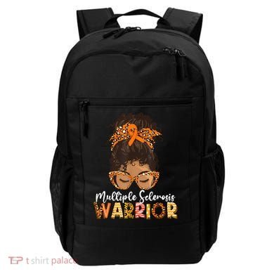  MS Warrior Messy Bun - Multiple Sclerosis Awareness Backpack